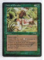 MAGIC The GATHERING  "Taste Of Paradise (2)"---ALLIANCES (MTG--151-6) - Autres & Non Classés