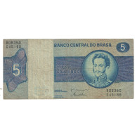 Billet, Brésil, 5 Cruzeiros, KM:192c, TB+ - Brésil