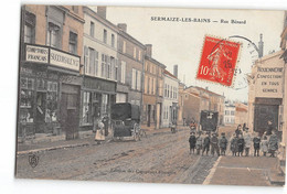 CPA 51 Sermaize Les Bains Rue Bénard Editions Des Comptoirs Français - Sermaize-les-Bains