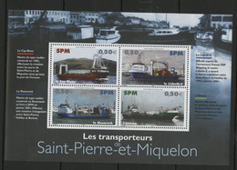 S. P. M. Blocs Feuillets N° 10 Cote 8 € Neuf ** (MNH) Vendu à La Valeur Faciale 2 € TB - Blokken & Velletjes