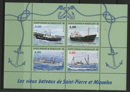 S. P. M. Blocs Feuillets N° 5 Cote 11 € Neuf ** (MNH) Vendu à La Valeur Faciale 1,83 € TB - Blocs-feuillets