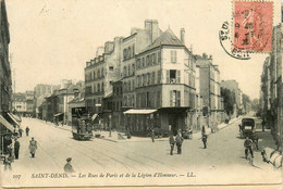 St Denis * La Rue De Paris * La Rue De La Légion D'honneur * Tram Tramway - Saint Denis