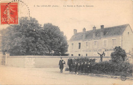 CPA 36 SAINTE LIZAIGNE LA MAIRIE ET ECOLE DE GARCONS - Otros & Sin Clasificación