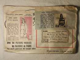 Ancien Patron De La Revue "L'ECHO DE LA MODE" De 1961 - Taille 44 - N°G208 - Veste Trois Quarts - Patrones