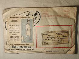 Ancien Patron De La Revue "L'ECHO DE LA MODE" De 1961 - Taille 44 - N°G207 - Manteau - Patronen