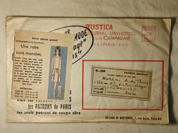 Ancien Patron De La Revue "L'ECHO DE LA MODE" De 1962 - Taille 44 - N°G239 - Une Robe Sans Manche - Patrones