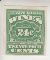 Verenigde Staten Fiskale Zegel Scott-cataloog Wines RE70 - Revenues