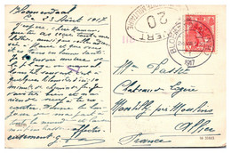 Pays Bas - Censure Sur Carte Postale - Postal History