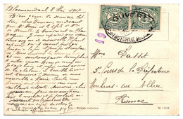 Pays Bas - Censure Sur Carte Postale - Poststempel