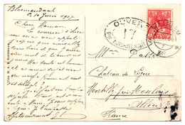 Pays Bas - Censure Sur Carte Postale - Poststempel