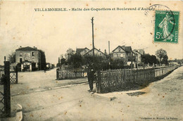 Villemomble * La Halte Des Coquetiers Et Boulevard D'aulnay * Ligne Chemin De Fer * Passage à Niveau - Villemomble