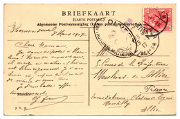 Pays Bas - Censure Sur Carte Postale - Postal History