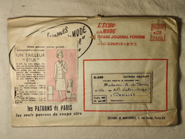 Ancien Patron De La Revue "L'ECHO DE LA MODE" De 1962 - Taille 44 - N°G269 - Un Tailleur "étui" - Cartamodelli