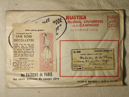 Ancien Patron De La Revue "L'ECHO DE LA MODE" De 1962 - Taille 44 - N°G241 - Une Robe Décolletée - Patronen