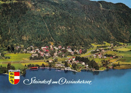 1 AK Österreich / Kärnten * Blick Auf Steindorf Am Ossiacher See - Luftbildaufnahme * - Ossiachersee-Orte