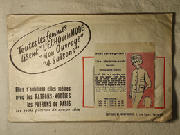 Ancien Patron De La Revue "L'ECHO DE LA MODE" De 1962 - Taille 48 - N°G252 - Une Chemise-Veste - Patrons
