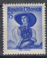 Austria 1948/1950 Damen, Dames, Ladies Mi#910 Mint Hinged - Unused Stamps
