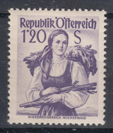 Austria 1948/1950 Damen, Dames, Ladies Mi#913 Mint Hinged - 1945-60 Unused Stamps