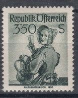 Austria 1948/1950 Damen, Dames, Ladies Mi#923 Mint Hinged - Unused Stamps