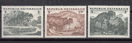 Austria 1962 Mi#1123-1125 Mint Never Hinged - Ongebruikt