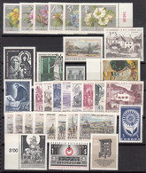 Austria 1964 Complete Year, Mint Never Hinged - Unused Stamps