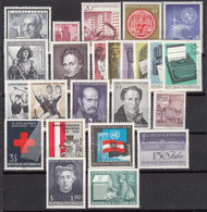 Austria 1965 Complete Year, Mint Never Hinged - Nuevos