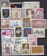 Austria 1971 Complete Year, Mint Never Hinged - Unused Stamps