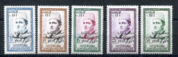 RC 22633 MAROC COTE 8,5€ N° 397 / 401 AU PROFIT DES VICTIMES DES HUILES FRELATÉES SÉRIE COMPLÈTE NEUF ** MNH TB - Maroc (1956-...)