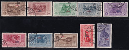 1932 Garibaldi Serie Cpl. Sass. 17/26 Usato Buone Centrature - Egeo (Lero)