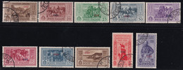 1932 Garibaldi Serie Cpl. Sass. 17/26 Usato Buone Centrature - Egeo (Coo)