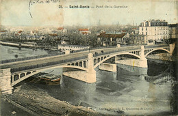 St Denis * Le Pont De La Garenne * Péniche Batellerie - Saint Denis