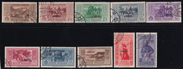 1932 Garibaldi Serie Cpl. Sass. 17/26 Usato Buone Centrature - Aegean (Carchi)