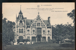 OUDENAARDE  ANCIEN CHATEAU DU BARON LIEDTS LEGUE A LA VILLE     2 SCANS - Oudenaarde