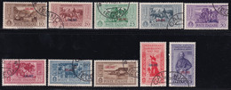 1932 Garibaldi Serie Cpl. Sass. 17/26 Usato Buone Centrature - Egeo (Calino)