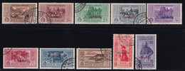 1932 Garibaldi Serie Cpl. Sass. 17/26 Usato Buone Centrature - Egeo (Scarpanto)