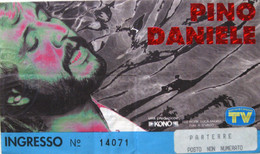 PINO DANIELE Tour 1995 Biglietto Concerto Ticket Roma - Biglietti Per Concerti