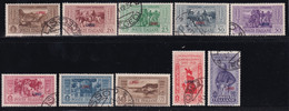 1932 Garibaldi Serie Cpl. Sass. 17/26 Usato Buone Centrature - Egeo (Lipso)