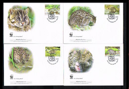 2010 - Vietnam FDC - Fauna & Animals - Mammals - Fishcat - WWF [NH023] - FDC