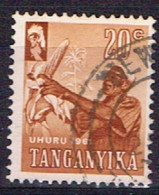 TD 66 - TANGANYIKA N° 43 Obl. Culture Du Maïs - Tanganyika (...-1932)