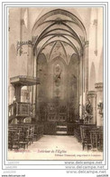 LOMPREZ ..-- WELLIN ..-- Intérieur De L' Eglise . 1908 Vers GEDINNE ( Mme Octavie LISSOIR ) . Voir Verso . - Wellin