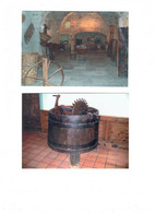 Lot 2 Cpm - Joyeuse - Musée Châtaigneraie Réfectoire Collège Des Oratoriens Décortiqueur Châtaignes Sèches Moulin à Café - Joyeuse