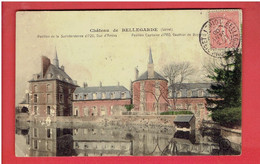 BELLEGARDE DU LOIRET 1906 LE CHATEAU LAVOIR CARTE COLORISEE - Other Municipalities
