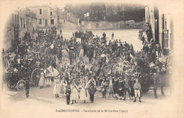 CPA 37 SAINT CHRISTOPHE CAVALCADE DE LA MI CAREME 1903 (cpa Rare - Autres & Non Classés