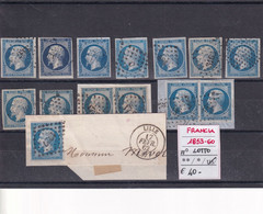 FRANCIA LOTTO 1853-60 - Other & Unclassified