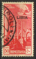 LD 25 - LYBIE Colonie Italienne Poste Aérienne Obl. Tripoli - Libya