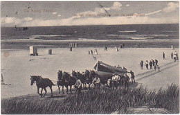 Delcampe - Texel De Koog Terugkeer Reddingboot C1268 - Texel