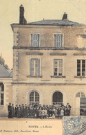 CPA 37 MONTS L'ECOLE  (cpa Toilée - Autres & Non Classés