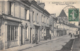 CPA 37 MANTHELAN RUE NATIONALE SUD - Autres & Non Classés