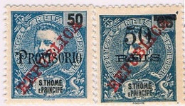 S. Tomé, 1915, # 225/6, MH - St. Thomas & Prince