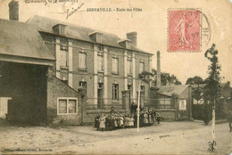 Bernaville * 1905 * école Des Filles * Groupe Scolaire Village Enfants - Andere & Zonder Classificatie